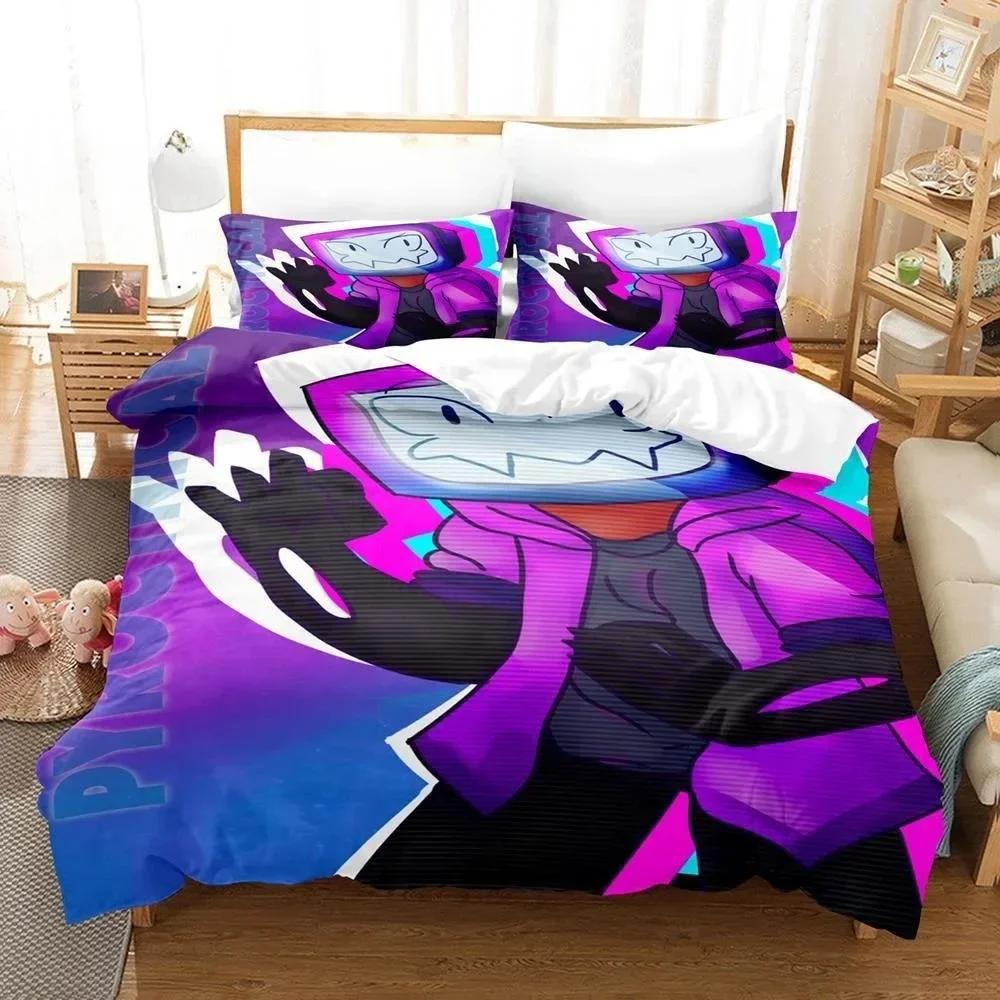 3D Anime Pyrocynical Bedding Set Single Twin Printed Bed Set With Pillowcase Bed Duvet Cover Single Double Queen Super King Size
