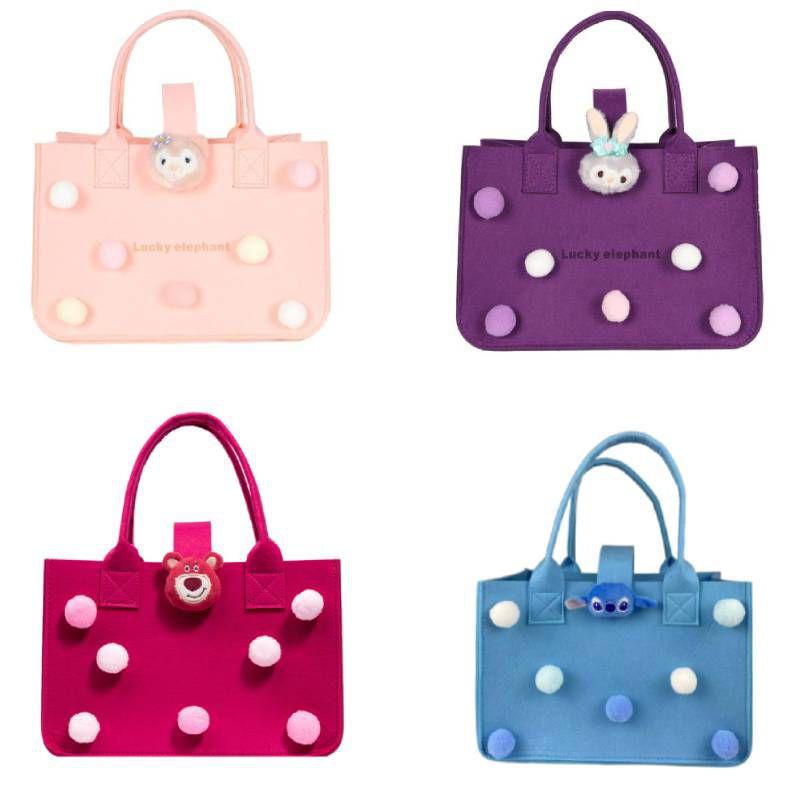 Trendy Felt Tote Bag Perfect For Fashionable Shopping And Gifting