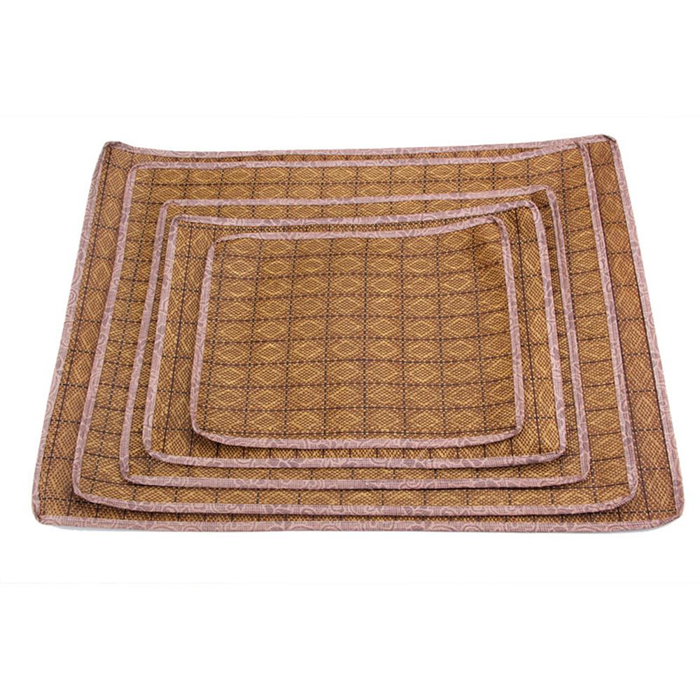 

Лежак/коврик для маленькой собаки, короткий, плюшевый, 70x55x15 см, универсальные и легко чистящиеся лежанки для собак на все времена 50x40cm