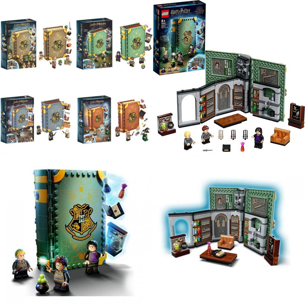 Harry Potter Lego Collectible Book For Kids Potions Class Set For Travel And Play