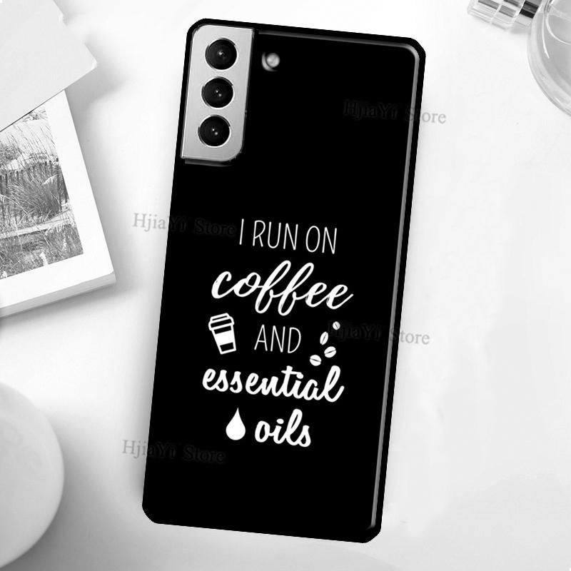 Books And Coffee Phone Case For Samsung Galaxy S21 S22 Ultra Note 20 S20 FE S8 S9 S10 Note 10 Plus Coque
