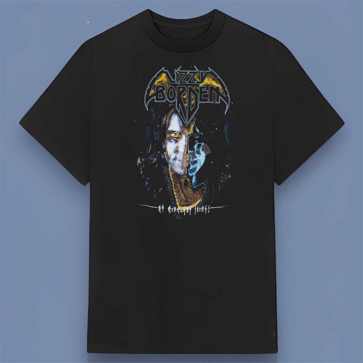 Lizzy Borden My Midnight Things T-Shirt Limited Edition Gift All Size S-4XL S