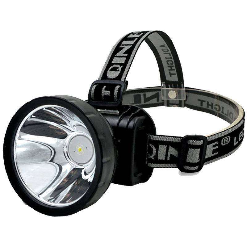 

240218 Свет для ночной рыбалки Светодиодный фонарик на литиевой батарее Освещение шахты Налобный фонарь