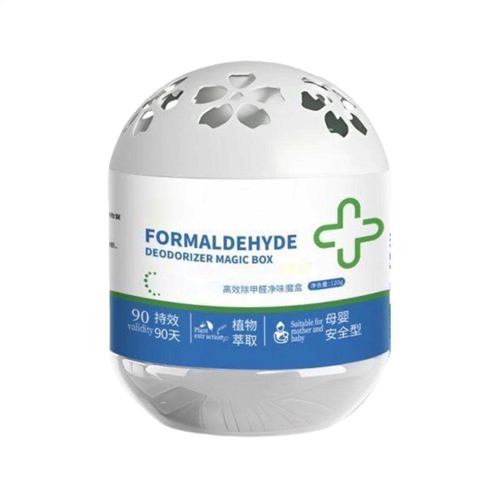 

120g Dust Removal Box Natural Air Purifying Dust Collector Box Plant Formula for Indoor Bedrooms Offices Pet Areas Air Freshener