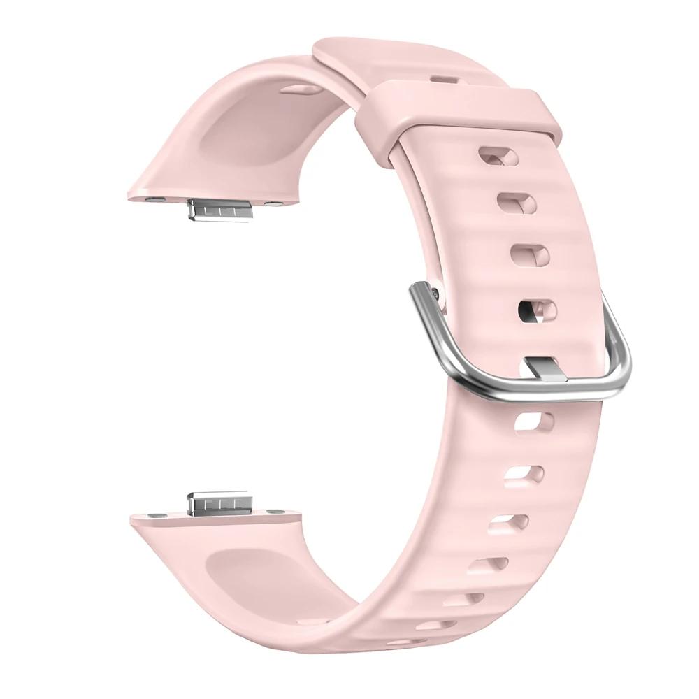 Official Style Silicone Sport Strap For Huawei Watch Fit 3 Replacement Wristband Bracelet for Huawei Watch Fit3 Correa Straps