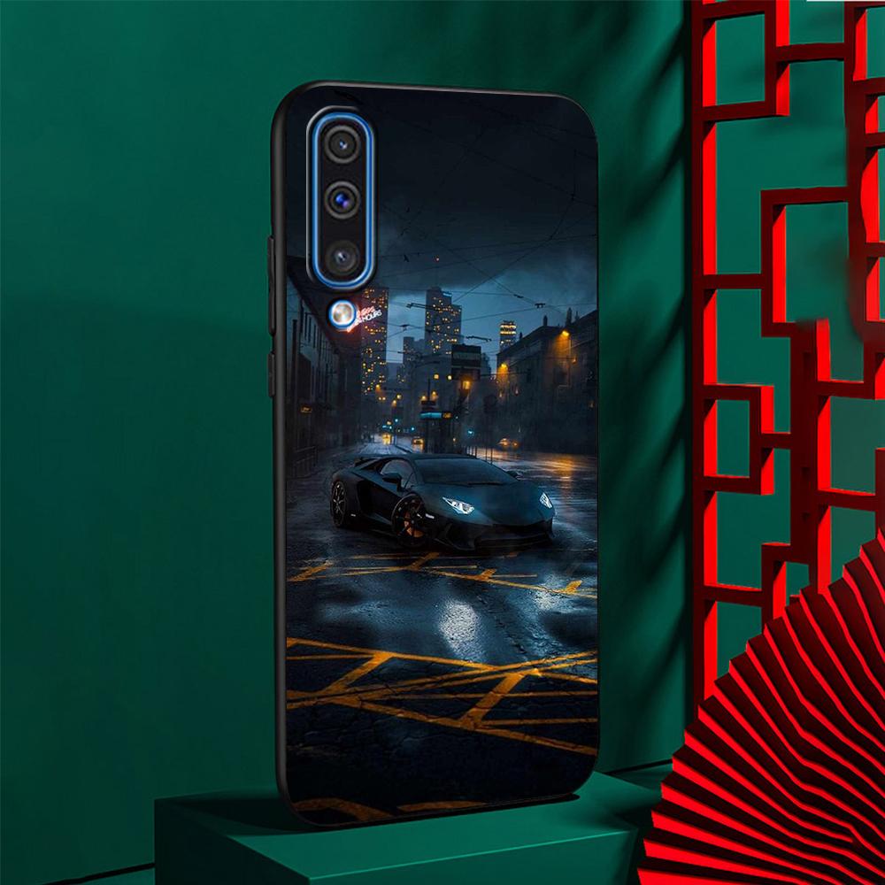 Car Cool Case for Samsung Galaxy A50 A10 A70 A30 A20s A20e A40 A10s A10e A90 5G A30s A60 A20 TPU Black Phone Cover A51 A52 Coque