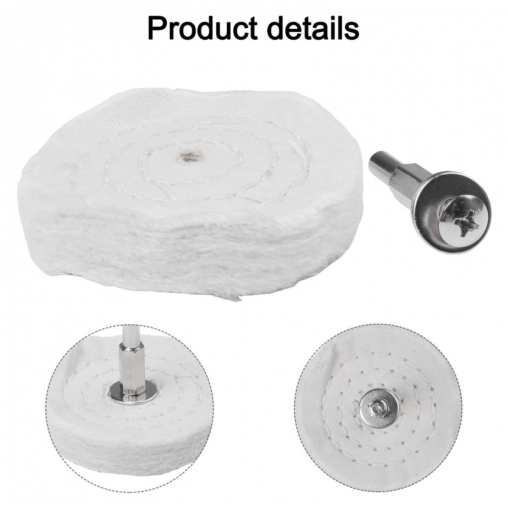 Accessories Polishing Wheels With Connecting Rod 100mm/4inch