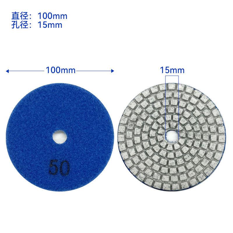 3/4 Inch Diamond Wet Polishing Pads, Marble Stone Soft Grinding Disc