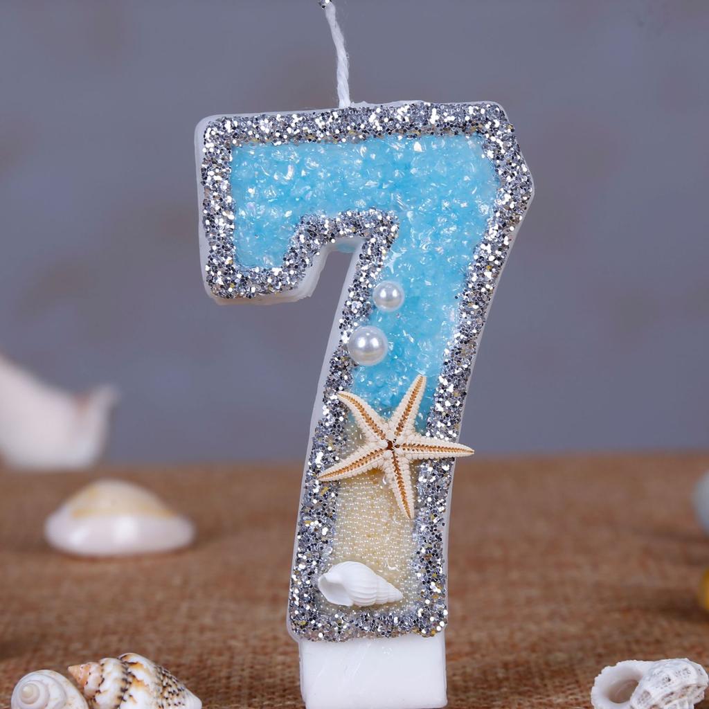 Cute Cartoon Digital Candles, Birthday Candles, Party Decorations