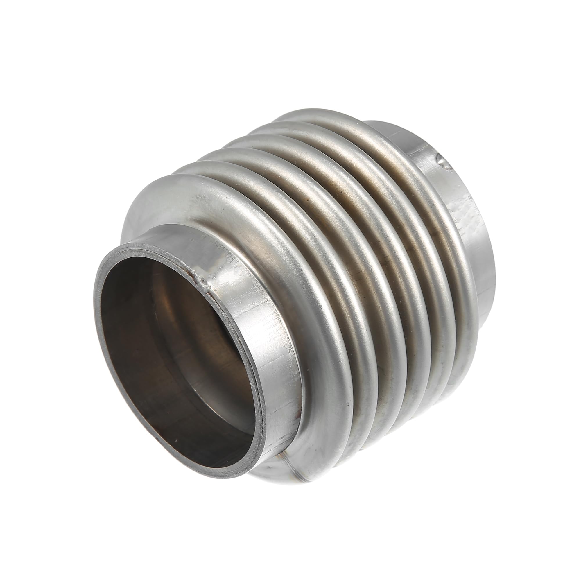 

A ABSOPRO Car Exhaust Flexible Pipe 45x63.5mm Exhaust Flex Connector Pipe Bellows Universal for Car Durable Stainless Steel Silver Tone срібний