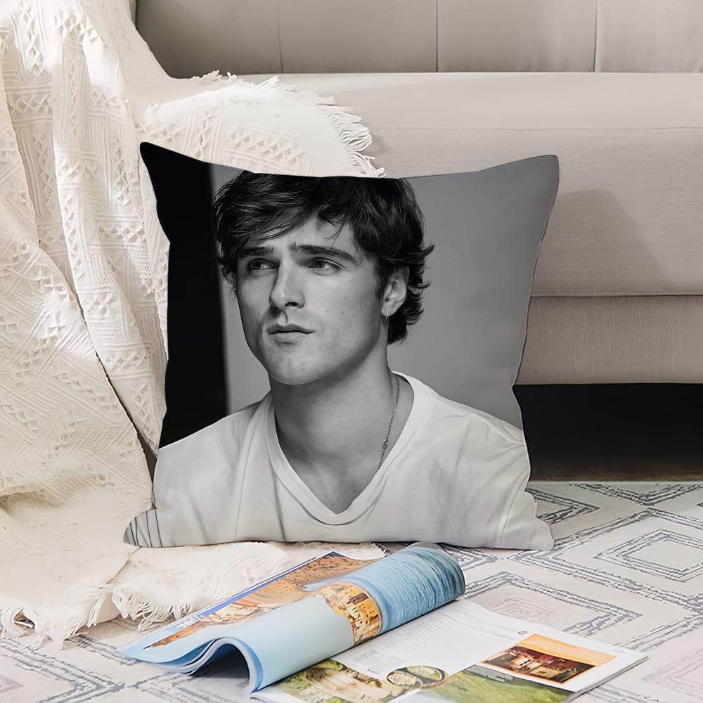 Australian Actor J-Jacob E-Elordi Pillow Case Office Cushions Suitable For Sofa Car Bedroom Decorative Cushion Cover