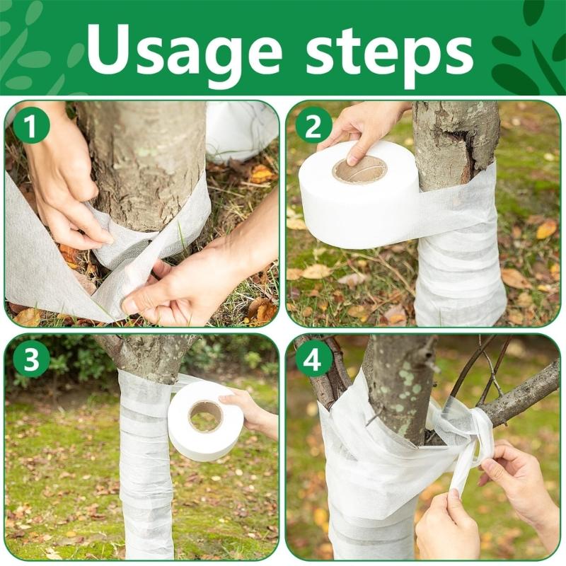 Tree Protector Wraps Sun Blocking Winter Proof Antifreeze Bandage Reusable Protect BarkKeep Plant Warm For Insect Guards