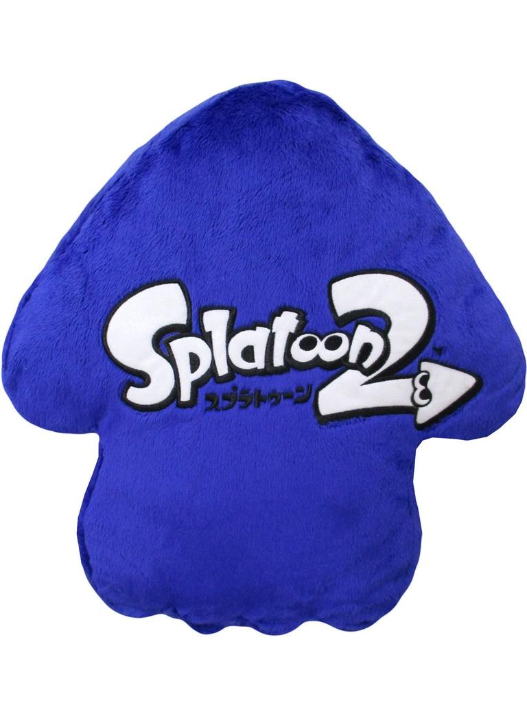 Splatoon2 Cushion Squid Plush Toy Height 35cm (Bright Blue)