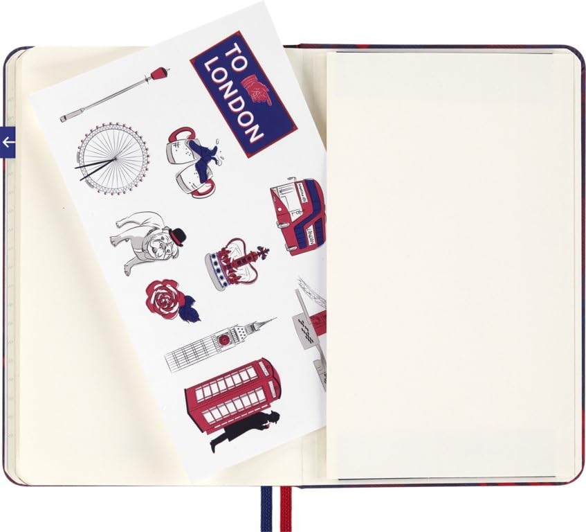 Moleskine LUXE x Moleskine "London City" Notebook, Hardcover, Pocket Size, Lined, CNLCLND