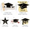 Saison de remise des diplômes 2026 Insigne de casquette doctorale en alliage Broche académique élégante pour diplômés Solide et poli Diamètre 25 mm