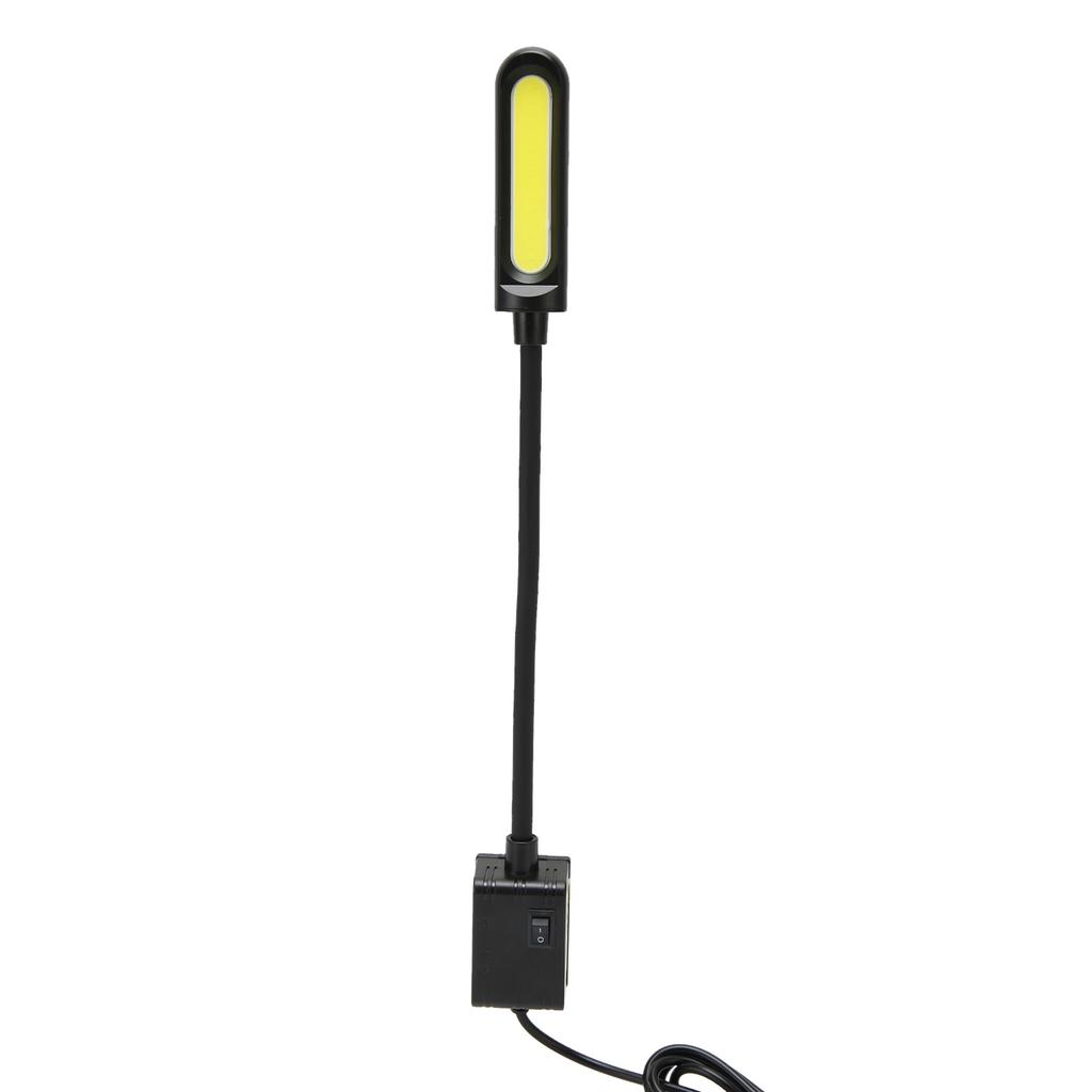 3W Sewing Machine LED Light with 15 Lamp Beads Flexible Gooseneck Magnetic Sewing Light for Metal
