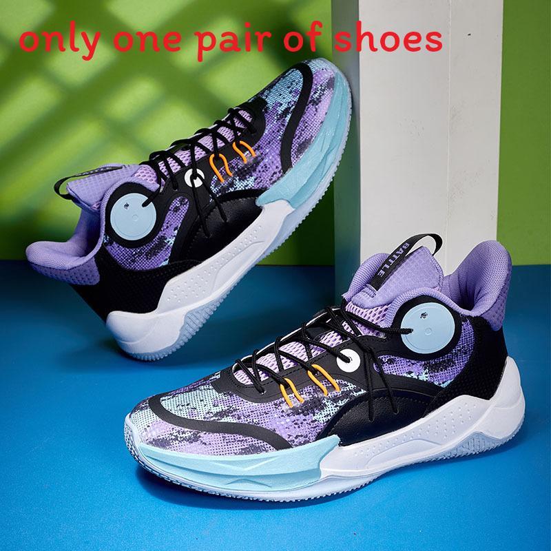 Basketball Shoes Men Summer Breathable Mesh Running Sneakers With Nonslip Soles For Youth Sports
