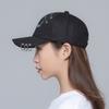 Casual Baseball Cap Letter Sport Cap Trendy Peaked Cap with Ring All-match for Outdoor Hiking Riding Camping Cycling