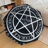 1pc Witchcraft, Symbols Print Umbrella , Multi-functional Umbrellafor Men & Women, Valentine's Day Anniversary Gift0818062