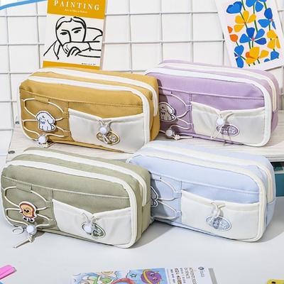 Nine Layer Pen Bag Large Capacity Stationery Organizer Cartoon Pen Box  Gift