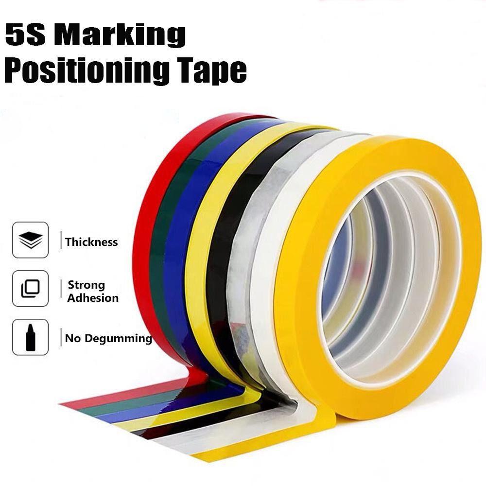 3/5/8/10mm Width Coding Tape Multicolor Adhesive Coded Tape High Insulate Marker Line Tape