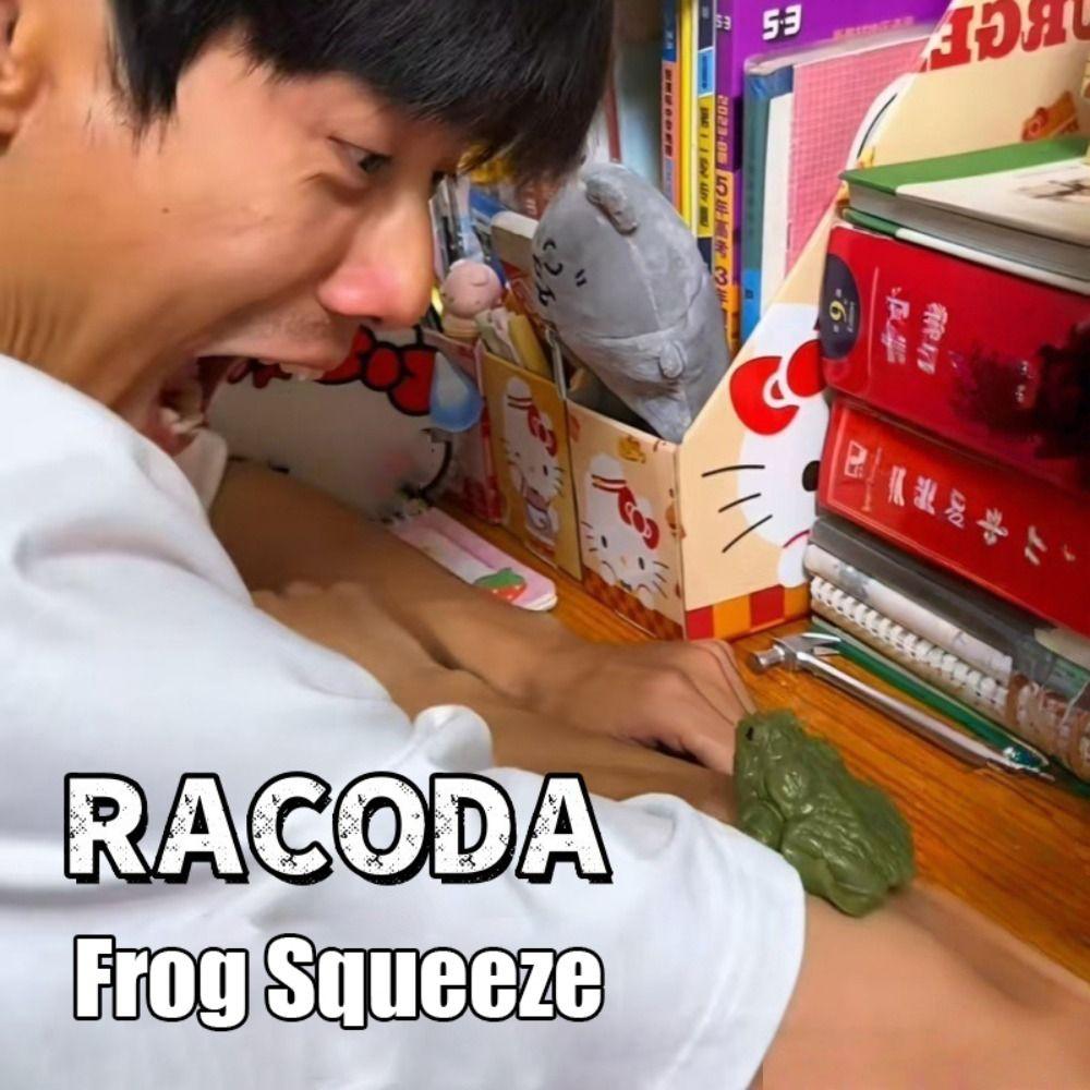 New Toad Frog Squeeze Soft Stress-relief Decompression Toy Sticky Squeeze Toy Tricky Toys