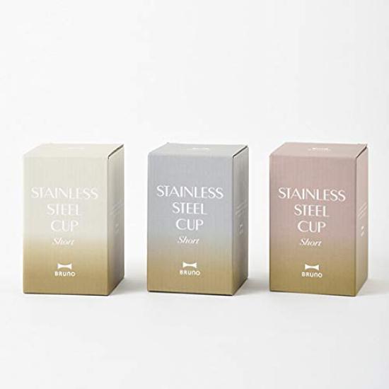 Stainless Steel Cup Short (Pink)