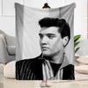 Elvis Blanket Soft Warm Cozy Perfect For Couch Bed Picnics For All Occasions Digital Print Ideal Gift For Birthday Valentine'S Day