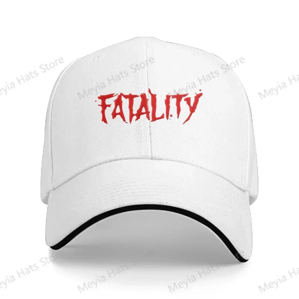 FATALITY Mortal Kombat Anime Baseball Cap Unisex Hats Women Visor Cycling Snapback Caps