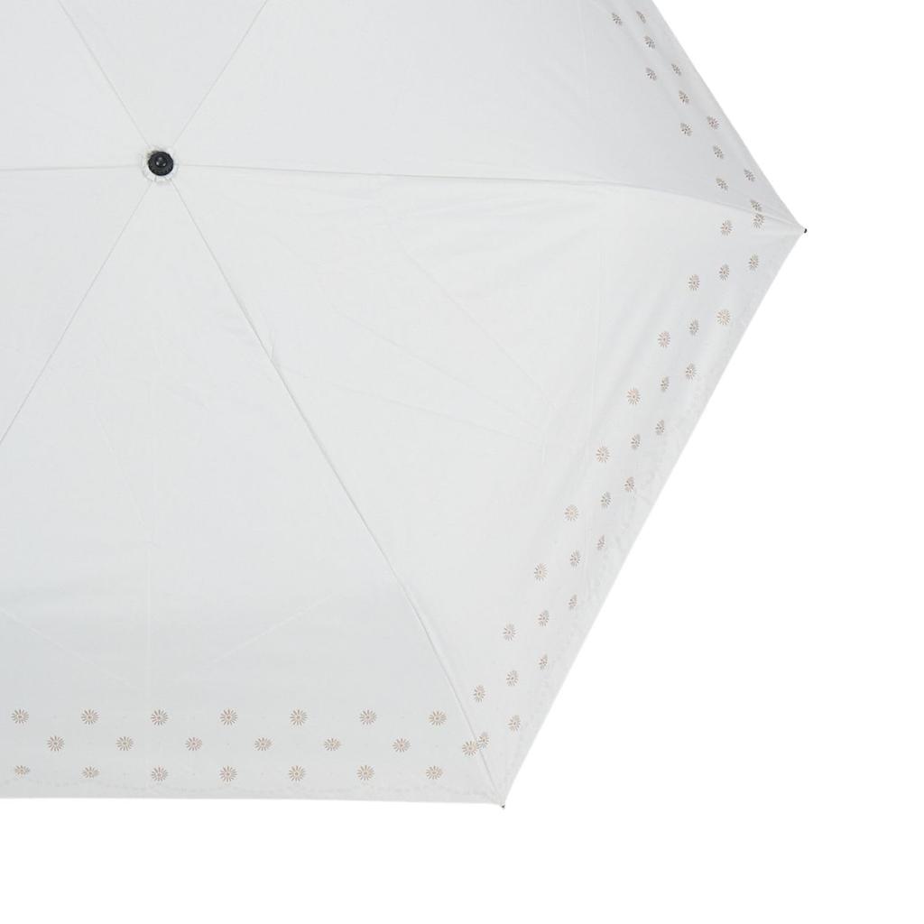 Moonbat Cool UV Folding Light UV Heat Large Parasol, 99% Blocking, 99% Protection, Blocking, Size, Margaret, 82271-02-10-55, Off-White