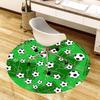 1pc Office Carpet Chair Mats Soccer Field Pattern Perfect for Decorating Office Chairs, Living Rooms, Or Bedrooms