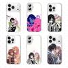 M-Mit-suris And O-Oba-nais Phone Case For Iphone17 16 15 11 13 14 Pro Max 7 8 Plus X Xr Xs Max Se2020 12mini Transparent Cov