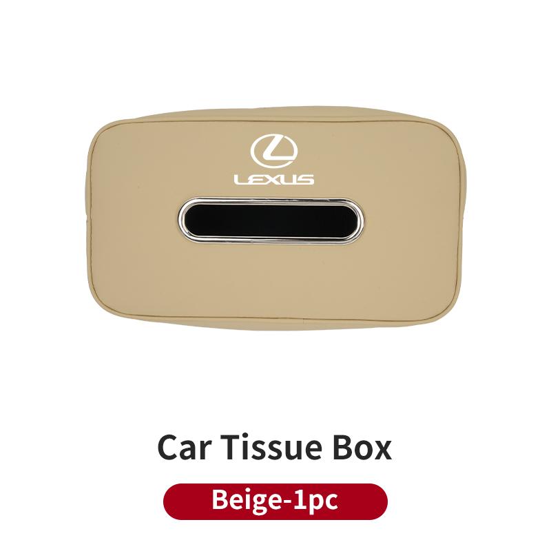 

Car Seatback Tissue Box Armrest Paper Napkin Storage Bag Accessories For Lexus UX250h RX450h CT200h RX400h NX300h RX350 RX300 G