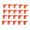 Pack Of 20 Plastic Queen Bee Protection Cell Hood Beekeeping Equipment Cage Tools