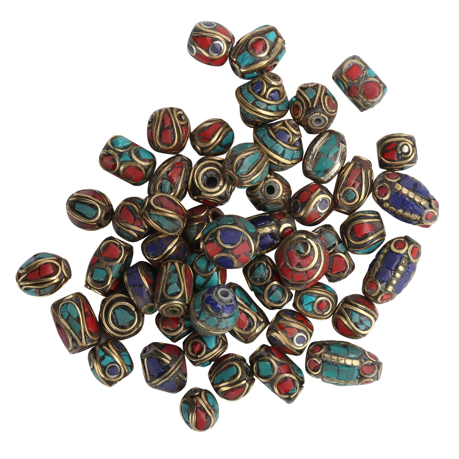 

50 шт. DIY бисерные антикварные золотые браслеты ручной работы ожерелья серьги бусины аксессуары