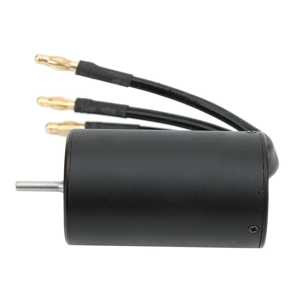 Surpass 3660 Waterproof 4 Pole Brushless Motor RC Car Replacement Accessory (Black)3300KV