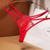 Lace T-Back Panties For Women Sexy Lingerie Seamless Low Waist G-String Female Christmas Underwear