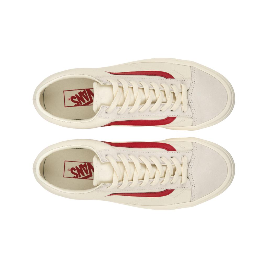 Vans Old Skool Style 36 Marshmallow Unisex Sneakers White Racing-Red VN0A3DZ3OXS