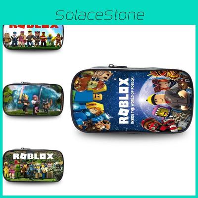 Estojo Espaçoso Roblox Tecido Oxford Durável Designs Divertidos Para Estudantes