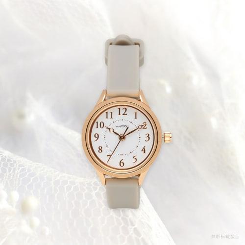 Fieldwork Women's Analog Watch with Silicone Band, Easy To Read, Gray, Kelpie, YM094-3