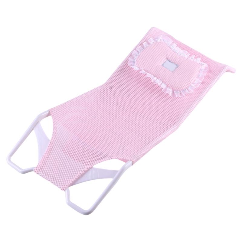 Comfortabele Douchebadkuip Ondersteuning Baby Veiligheid Badmat Baby Bad Ondersteuning Net voor Peuters Pasgeborenen 0-6 Maanden