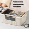 Privacy Protective Storage Box with Combination Lock for Secure Document and ID Organization Home or Work Daily Use