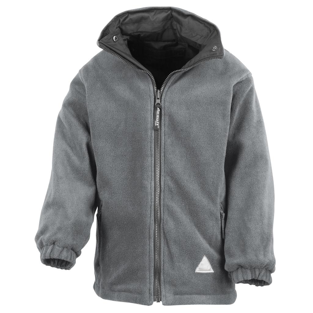 Result Childrens/Kids Reversible Storm Stuff Anti Pilling Fleece Waterproof Jacket