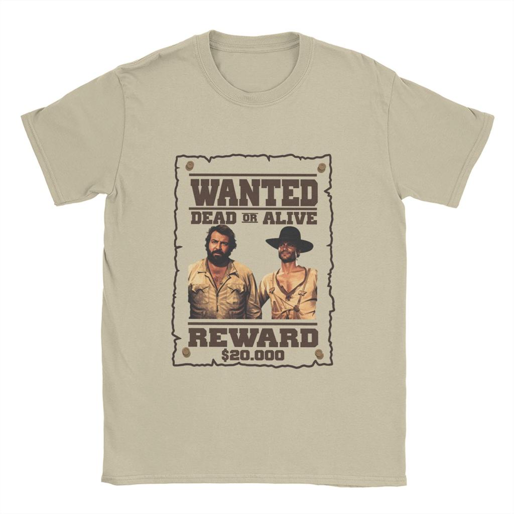 Unisex Humor Bud Spencer And Terence Hill T Shirts Cotton Clothes Novelty Short Sleeve Round Collar Tees Birthday Gift TShirt