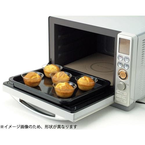 Iwaki Heat-Resistant Glass Custard Cups, 180ml x 6-Pack, BC463