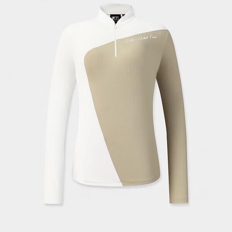FILA Women s Golf Sport Slim Fit Sun Protection Knit Long Sleeve Top M