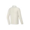FILA Solid Color Stand Collar Pullover Sports Leisure Knitted Long Sleeve T-Shirt Men Tops Asparagus-White A11M347205F-IV