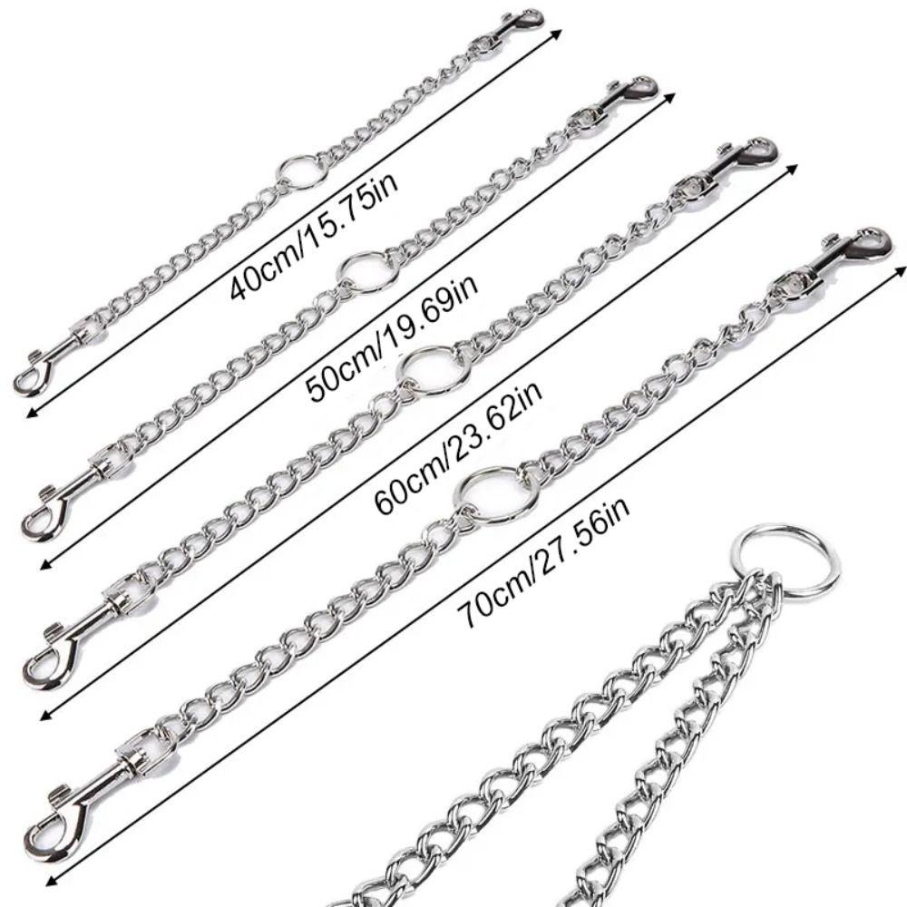 Sturdy Heavy Duty 2 Way Dogs Leash Double Hook Multifunctional Dog Twin Lead Double Dog Coupler Dogs