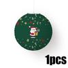 20PCS Christmas Paper Lanterns Santa Claus Snowman Elk Lanterns Christmas Gifts Party Decoration Christmas Decorations
