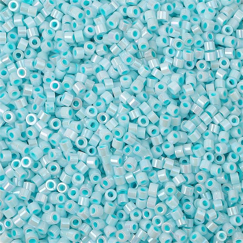 2-2.5mm High-Quality Imitation Porcelain Glass Seed Beads for Handmade Bracelets and Necklaces.